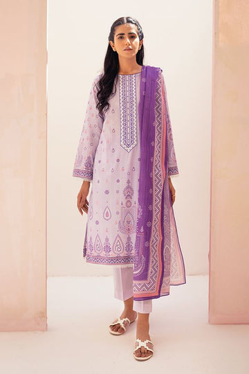 Zellbury Indigo Purple Eid Lawn 2022 Online Shopping